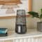 Black Abstract Intertwined Wire & Solid Metal Vase
